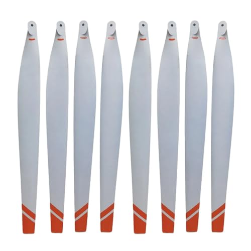 GUOFHUIO R5413U R5415L Carbon Faser Nylon Paddle Folding Propeller for D-JI T40 CW/CCW Landwirtschaft Anlage Drone Zubehör(R5415L 8pcs) von GUOFHUIO