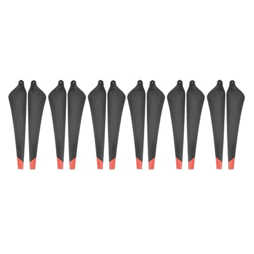 GUOFHUIO T30 Propeller 3820s Carbon Faser Nylon Faltbare Propeller Klingen CW und CCW for D-JI T30 Landwirtschaft Drone Paddel Zubehör(12pcs no Props clamp) von GUOFHUIO