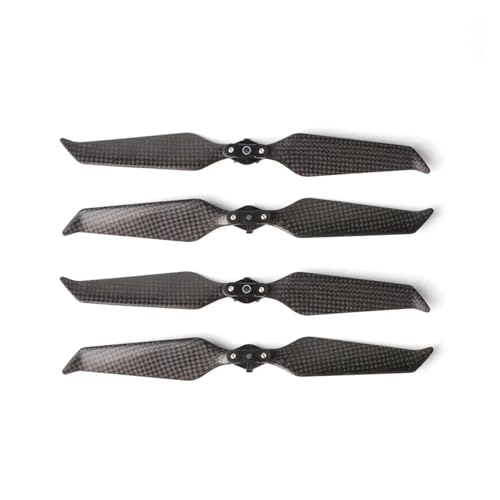 GUOFHUIO Verbesserte 2/3-Blatt 8743 Vollcarbon-Propeller 8743F Faltbare CW CCW Propellerpaddel for D-JI Mavic 2 Pro Zoom(2-Blade 4pcs) von GUOFHUIO