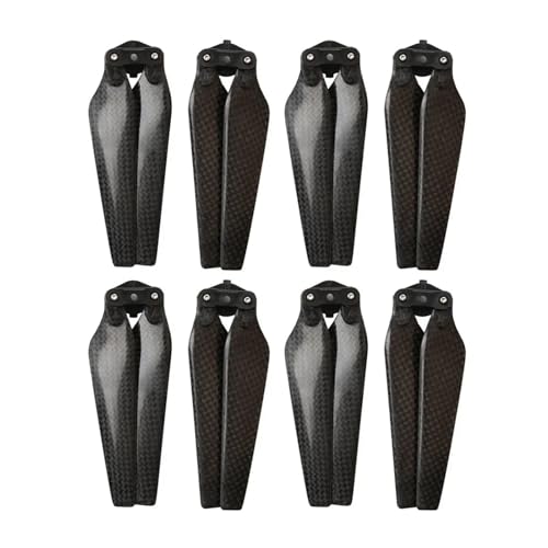 GUOFHUIO Vollcarbon 8330F 8331F CW CCW Propeller Selbstsichernde Propeller Requisiten for D-JI Mavic Pro Drone RC Paddle Reparaturzubehör(8330F Props 8pcs) von GUOFHUIO