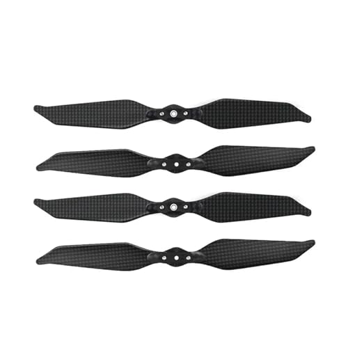 GUOFHUIO Vollcarbon 8330F 8331F CW CCW Propeller Selbstsichernde Propeller Requisiten for D-JI Mavic Pro Drone RC Paddle Reparaturzubehör(8331F 2-Blade 4pcs) von GUOFHUIO