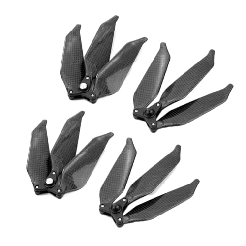 GUOFHUIO Vollcarbon 9455 2Blade 3Blade Triple Paddle Propeller Faltbare CW CCW Requisiten for D-JI Phantom 1/2/3 Flugzeug(2Pairs 3 Pddle) von GUOFHUIO