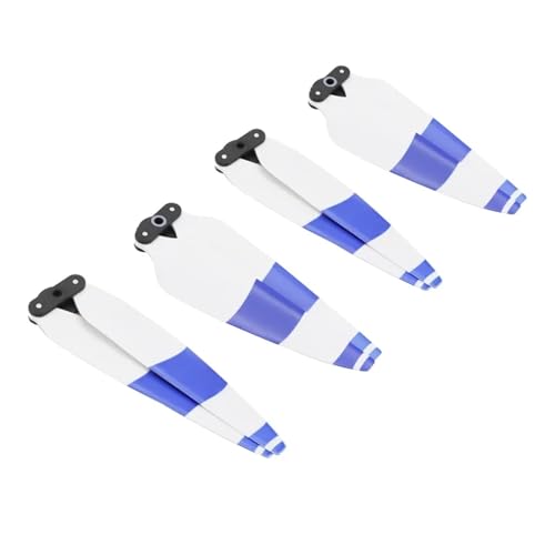 GUOFHUIO Propeller for D-JI AIR 3 Drone Fan Blade Ersatz Ersatzteil 8747F Wing Prop Zubehör(White Blue 4pcs) von GUOFHUIO