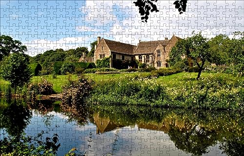 GUOHLOZ Puzzle 1000 Teile Erwachsene Puzzles für Erwachsene Klassische Puzzles 1000 Teile Erwachsene Puzzles 1000 Teile Grüne, England, 75x50cm von GUOHLOZ