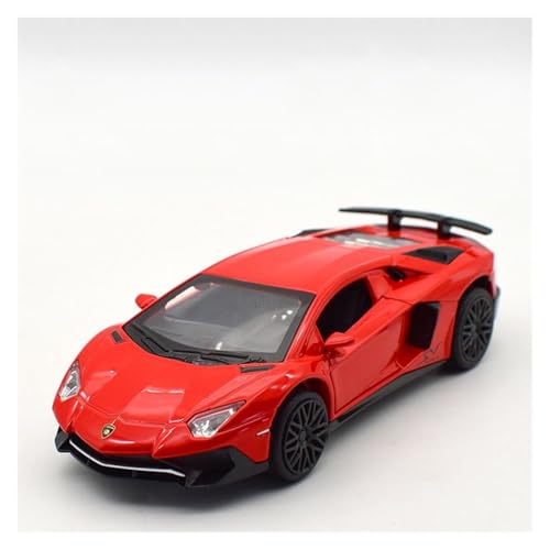 Exquisites Modell 1/32 Für Lamborghini LP750 Automodell Simulation Legierung Supersportwagen Modell Big Bull Luxusauto Spielzeug(Red) von GUOLAIXIANG