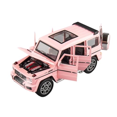 Für Big G Automodell Geländewagen Legierung Simulation G63 King Kong(Pink) von GUOLAIXIANG