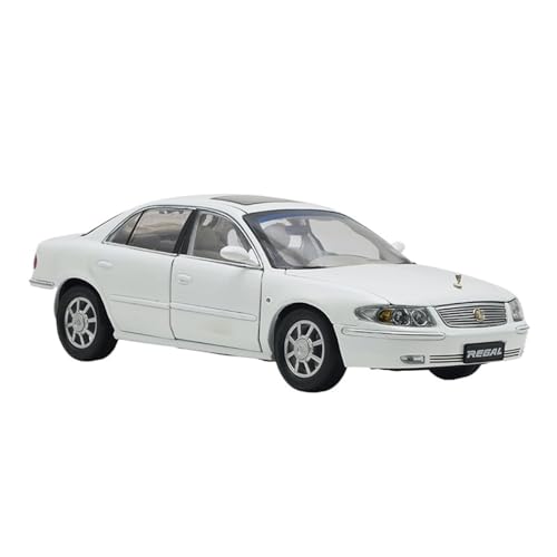 GUOLAIXIANG 1:18 Legierungsmodell SAIC-GM Regal-Legierungssimulationsautomodell Der Ersten Generation(White) von GUOLAIXIANG