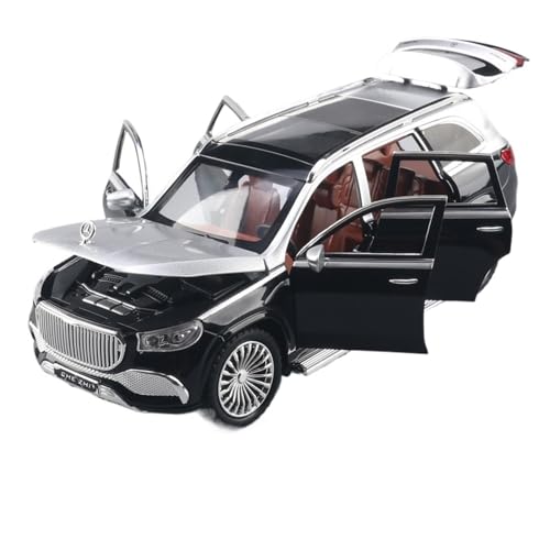 GUOLAIXIANG 1:24 FÜR gls600 Auto Imitation echt Legierung Auto Modell kleine Metall geländewagen Spielzeug(White) von GUOLAIXIANG