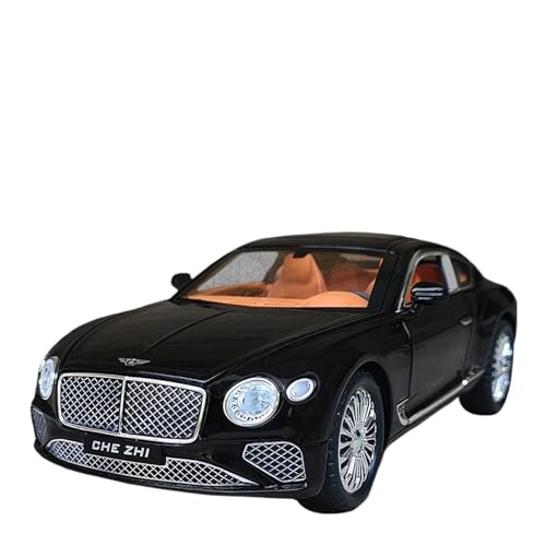 GUOLAIXIANG 1:24 für Coupe GT Metall Auto Modell Spielzeug Auto Luxus Auto Ornamente Sammlung(Black) von GUOLAIXIANG