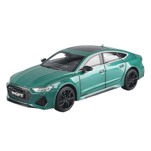 GUOLAIXIANG 1:24 für Rs7 Modell Simulation Legierung Sport Auto Auto Modell Spielzeug Auto Sammlung Ornamente(Green) von GUOLAIXIANG