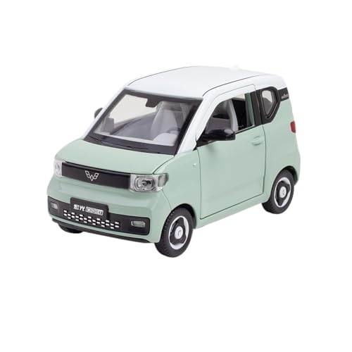 GUOLAIXIANG 1:24 für Wuling Hongguang MINIEV Auto Modell Sammlung Ornamente Legierung Spielzeugauto(Blue) von GUOLAIXIANG