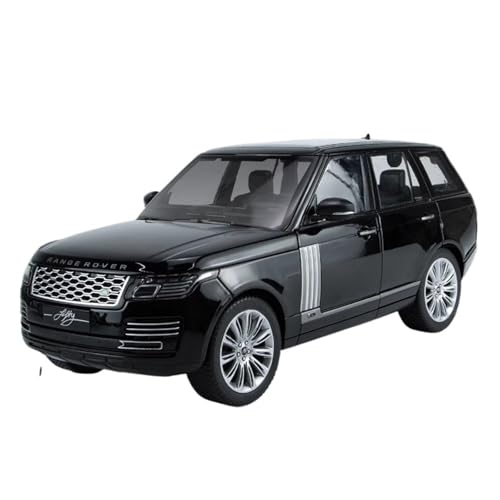 GUOLAIXIANG Exquisites Modell 1/18 Für Große Größe Land Rover Range Rover Legierung Automodell Lenkung Stoßdämpfer Spielzeug Simulation Auto Modell Sammlung(Black 01) von GUOLAIXIANG