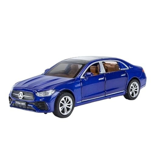 GUOLAIXIANG Exquisites Modell 1/32 Für E300L Modell Auto Zink Legierung Pull Back Spielzeug Auto Mit Sound Und Licht Für Kinder Vorhanden(Blue) von GUOLAIXIANG