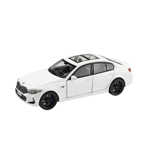 GUOLAIXIANG Exquisites Modell Für 320i Legierung Auto Modell Lenkung Stoßdämpfer Spielzeug 1:32 Simulation Auto Modell Sammlung Ornamente Junge Vorhanden(White) von GUOLAIXIANG