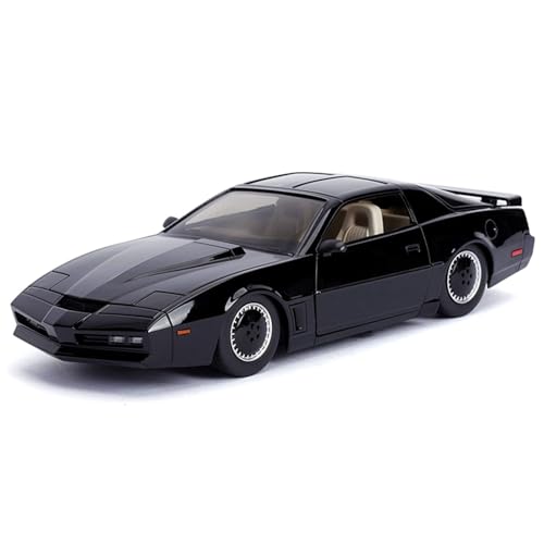 GUOLAIXIANG Exquisites Modell Für Knight Rider 1982 Pontiac Trans AM 1:24 MAßSTAB DRUCKGUSS REPLIK Auto FÜR Kinder Geschenk von GUOLAIXIANG