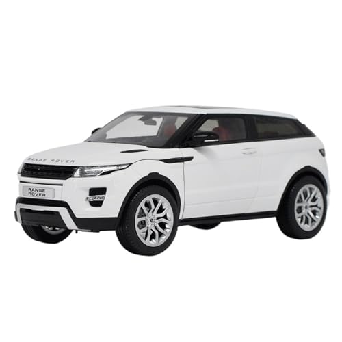 GUOLAIXIANG Für 1:18 Legierung Auto Modell Off-Road Fahrzeug Legierung Modell Ornamente(White) von GUOLAIXIANG