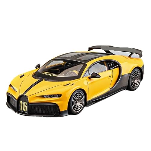 GUOLAIXIANG Für 1:18 Sportwagen-Modell-Sammlungsornamente Legierungssimulations-Sammlungsmodell-Metallornamente(Yellow) von GUOLAIXIANG