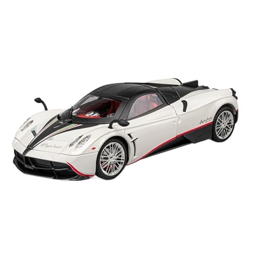 GUOLAIXIANG Für 1:18 Wind Gott Modell Metall Ornament Simulation Sport Auto Legierung Auto Modell Sammlung Ornament(White) von GUOLAIXIANG