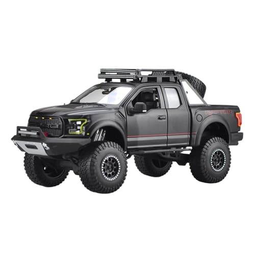 GUOLAIXIANG Für 1:24 2017 F150 Pickup Truck Modifizierte Simulation Legierung Automodellsammlung(Black) von GUOLAIXIANG