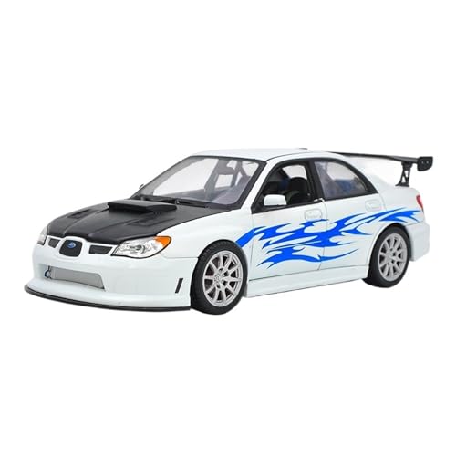 GUOLAIXIANG Für 1:24 April Subara Impreza Performance Racing Auto Simulation Legierung Modell von GUOLAIXIANG