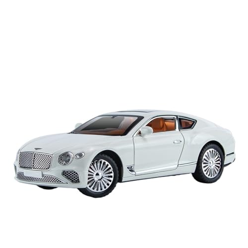 GUOLAIXIANG Für 1:24 GT Legierung Auto Modell Sport Auto Modell Auto Simulation Sammlung Ornamente(White) von GUOLAIXIANG