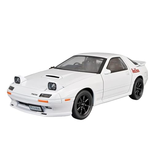 GUOLAIXIANG Für 1:24 RX7-FC Großes Automodell-Ornament Simuliertes Legierungsauto Sportwagen-Modellsammlung Legierungsornament(White) von GUOLAIXIANG