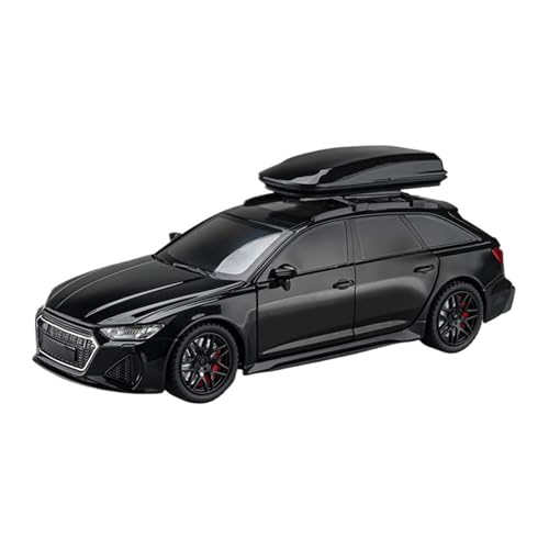 GUOLAIXIANG Für 1:24 Rs6 Auto Nachahmung Real Wagon A6 Auto Modell Legierung Sport Auto Sammlung(Black) von GUOLAIXIANG