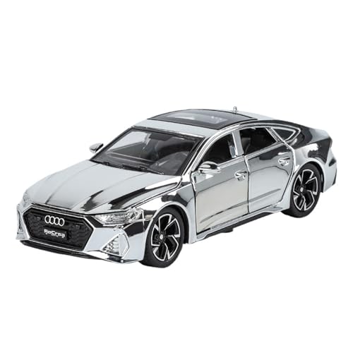 GUOLAIXIANG Für 1:32 RS7 Legierung Modell Auto Simulation Sport Auto Auto Modell Ornamente Sammlung(Silver) von GUOLAIXIANG