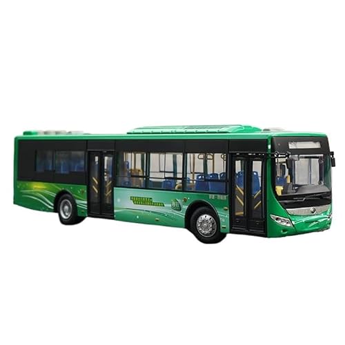 GUOLAIXIANG Für 1:42 Luxus Tourist Bus Modell Auto Modell Ornamente Sammlung(Green) von GUOLAIXIANG