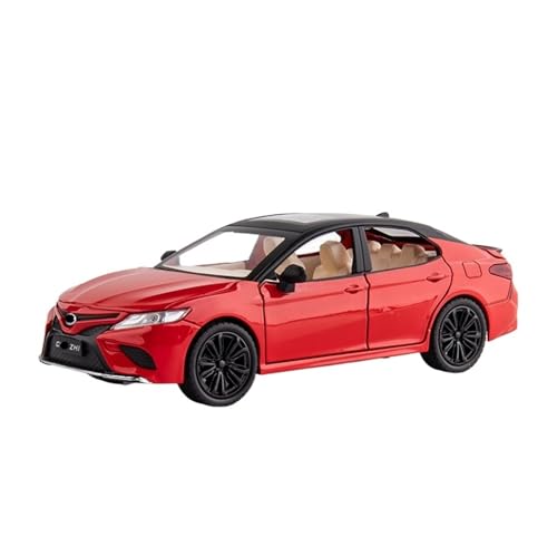 GUOLAIXIANG Für 2021 Camry Auto Modell 1:24 Legierung Simulation Limousine Auto Modell Realistische Ausstellung Sammlung Ornament(Red) von GUOLAIXIANG