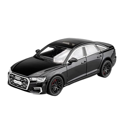 GUOLAIXIANG Für A6L Modell 1:24 Auto Nachahmung Legierung Auto High-end-Sammlung Ornamente(Black) von GUOLAIXIANG