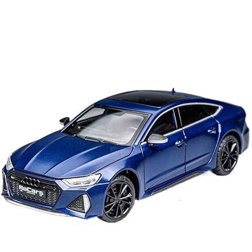 GUOLAIXIANG Für Audi RS7 Performance Coupe Legierung Auto Modell Ornamente Simulation Auto Modell(Blue) von GUOLAIXIANG