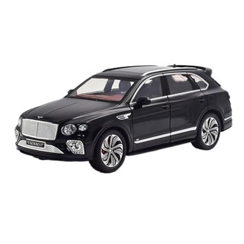 GUOLAIXIANG Für Bentayga Legierung Auto Modell Luxus Auto Simulation Auto Modell Sammlung Ornamente Off-Road Fahrzeug(Black) von GUOLAIXIANG