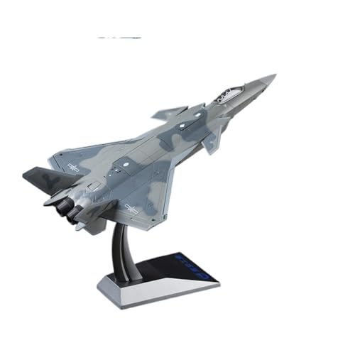 GUOLAIXIANG Für Echtes J-20-Flugzeugmodell, Legierung, J20-Kampfflugzeug, Simulationsflugzeugmodell, Ornamentsammlung(J-20-1:48) von GUOLAIXIANG