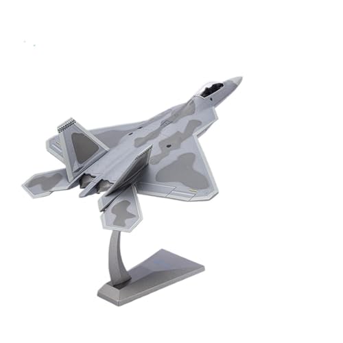 GUOLAIXIANG Für F22 Fighter Modell Simulation Legierung F-22 Raptor Flugzeug Modell Ornamente Fertigen Produkt Sammlung(1:72E) von GUOLAIXIANG