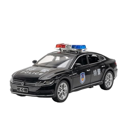 GUOLAIXIANG Für Große Polizei Auto Legierung Polizei Auto Öffentliche Sicherheit Spezielle Polizei 110 Auto Modell Ornamente(Black) von GUOLAIXIANG