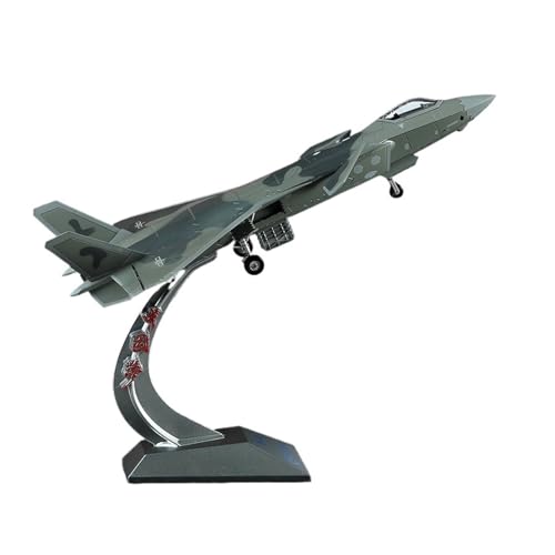 GUOLAIXIANG Für J-20 Modell J20 Kämpfer Simulation Legierung Flugzeug Militärische Macht Nationalen Luftfahrt Modell Ornamente(J20-1:60) von GUOLAIXIANG