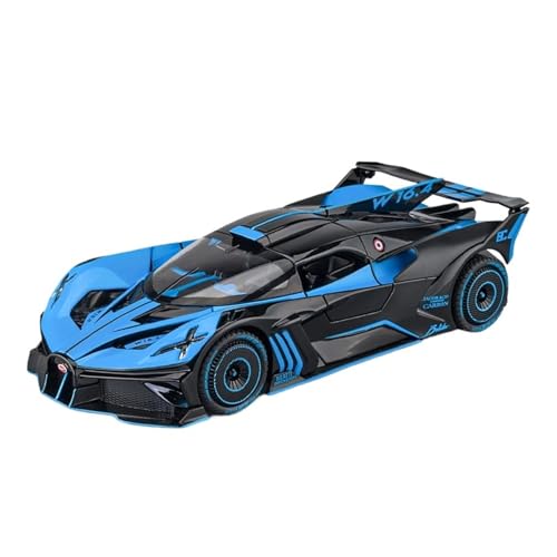 GUOLAIXIANG Für Legierung Auto Modell Simulation Fliegen Feuer Meteor Sport Auto Sammlung Ornamente(Blue) von GUOLAIXIANG