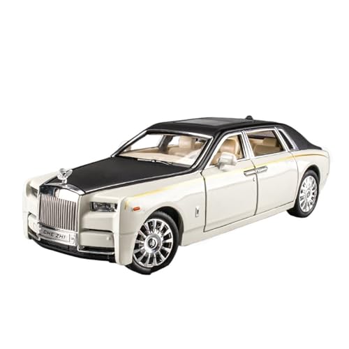 GUOLAIXIANG Für Modell Simulation Phantom Auto Modell Legierung Auto Modell Hand Sammlung Starry Sky Top(White and Black) von GUOLAIXIANG