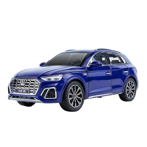 GUOLAIXIANG Für Q5 Auto Nachahmung Echt Legierung Auto Modell Ornamente Neue SUV Auto Sammlung(Blue) von GUOLAIXIANG