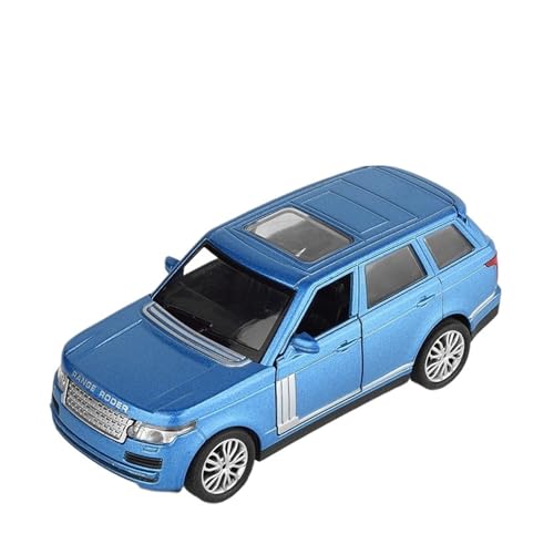 GUOLAIXIANG Für Range Sport Auto Modell Simulation Legierung Ornamente Off-Road SUV(Blue) von GUOLAIXIANG