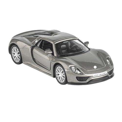 GUOLAIXIANG Für Simuliertes Echtes 918 Supercooles Sportwagen-Legierungsautomodell(Gray) von GUOLAIXIANG