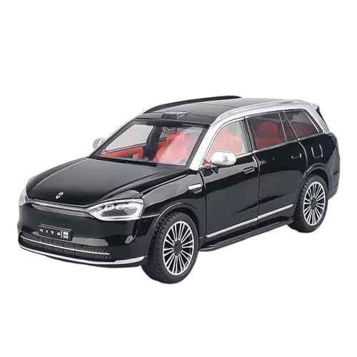 GUOLAIXIANG Für Wenjie M9 Automodell 7 Simulationslegierung Neue Energie SUV Ideale Ornamente(Black) von GUOLAIXIANG