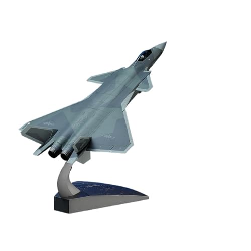 GUOLAIXIANG Für echtes J-20-Flugzeugmodell, Legierung, J20-Kampfflugzeug, Simulationsflugzeugmodell, Ornamentsammlung(J-20-1:48) von GUOLAIXIANG