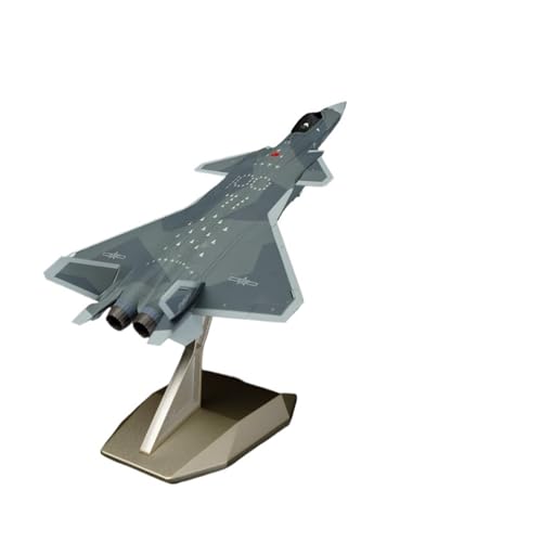 GUOLAIXIANG Für echtes J-20-Flugzeugmodell, Legierung, J20-Kampfflugzeug, Simulationsflugzeugmodell, Ornamentsammlung(J-20-1:72) von GUOLAIXIANG