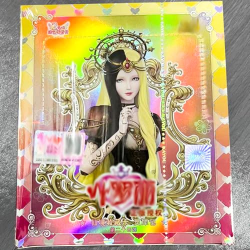 GUOMANNIUBI Anime Secondary Card Booster Fairy Dream Leaf Lori Booster Box Collectible Card Suit Series von GUOMANNIUBI