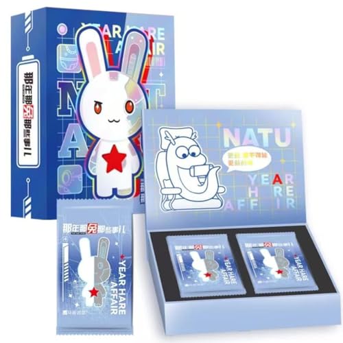 GUOMANNIUBI Booster Box Year Hare Affair Anime Character Collectible Cards Anime Secondary Card Booster von GUOMANNIUBI