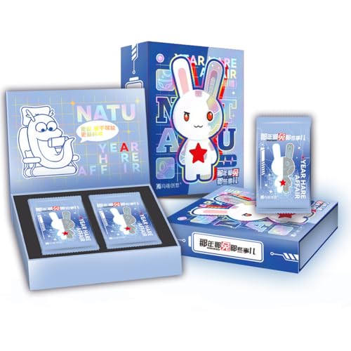 GUOMANNIUBI Booster Box Year Hare Affair Anime Character Collectible Cards Anime Secondary Card Booster von GUOMANNIUBI