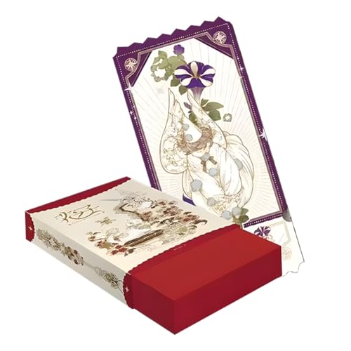 GUOMANNIUBI Child of Flower Anime Secondary Card Booster Box Collectible Card Suit Series von GUOMANNIUBI