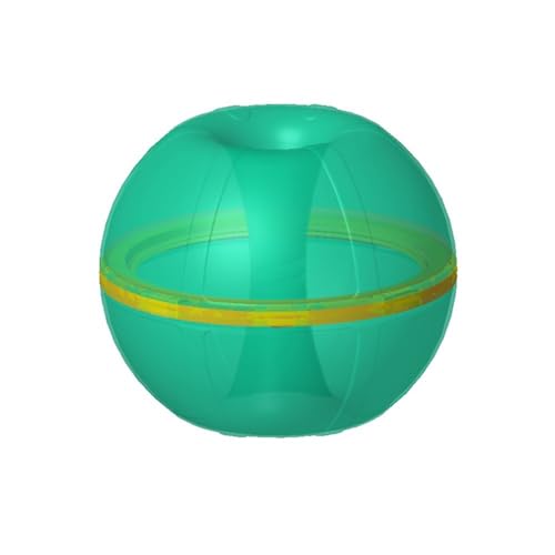 GUOMIYOYO 12 Stück magnetischer wiederverwendbarer Wasserball, magnetischer nachfüllbarer Wasserball, lustiges Wasserkampfspiel, selbstdichtender Wasserspritzball mit Netzbeutel, selbstdicht von GUOMIYOYO